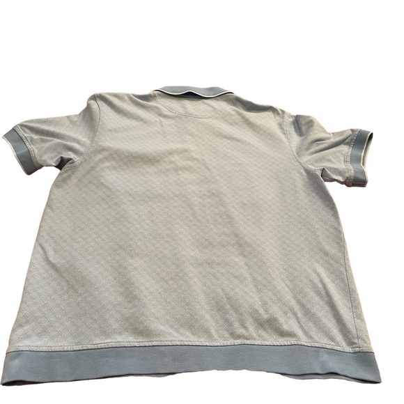 Arnold Palmer Blue Pullover Button up Polo Shirt Size 42-44 Great Condition - Picture 10 of 13